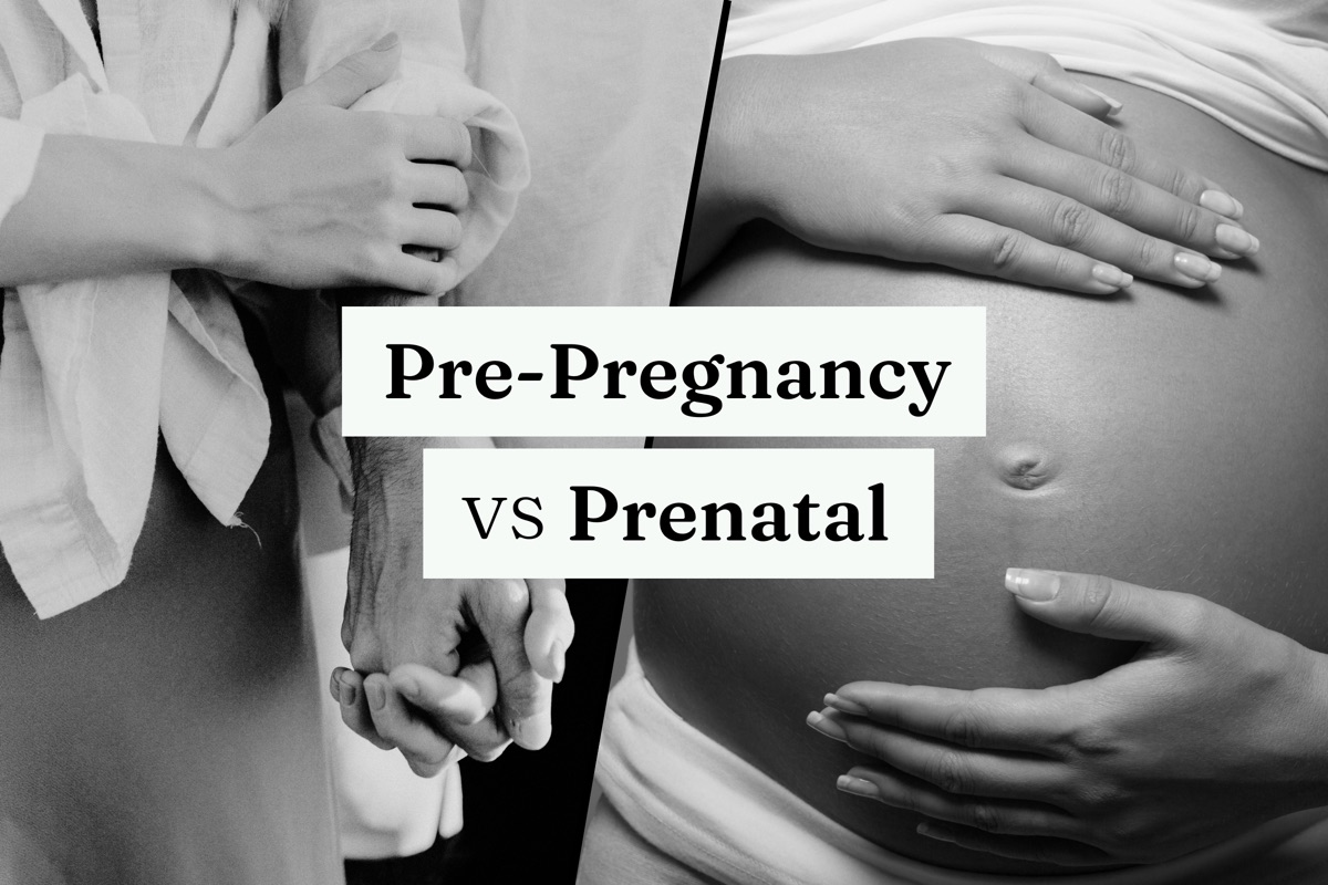Preconception versus prenatal care comparison